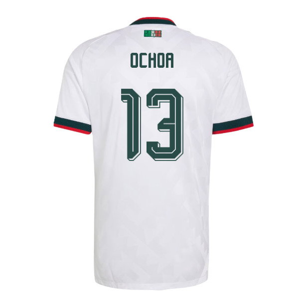 2026-2027 Mexico Authentic Away Shirt (Ochoa 13)-SoccerKits Hub | Buy Soccer Jerseys Online